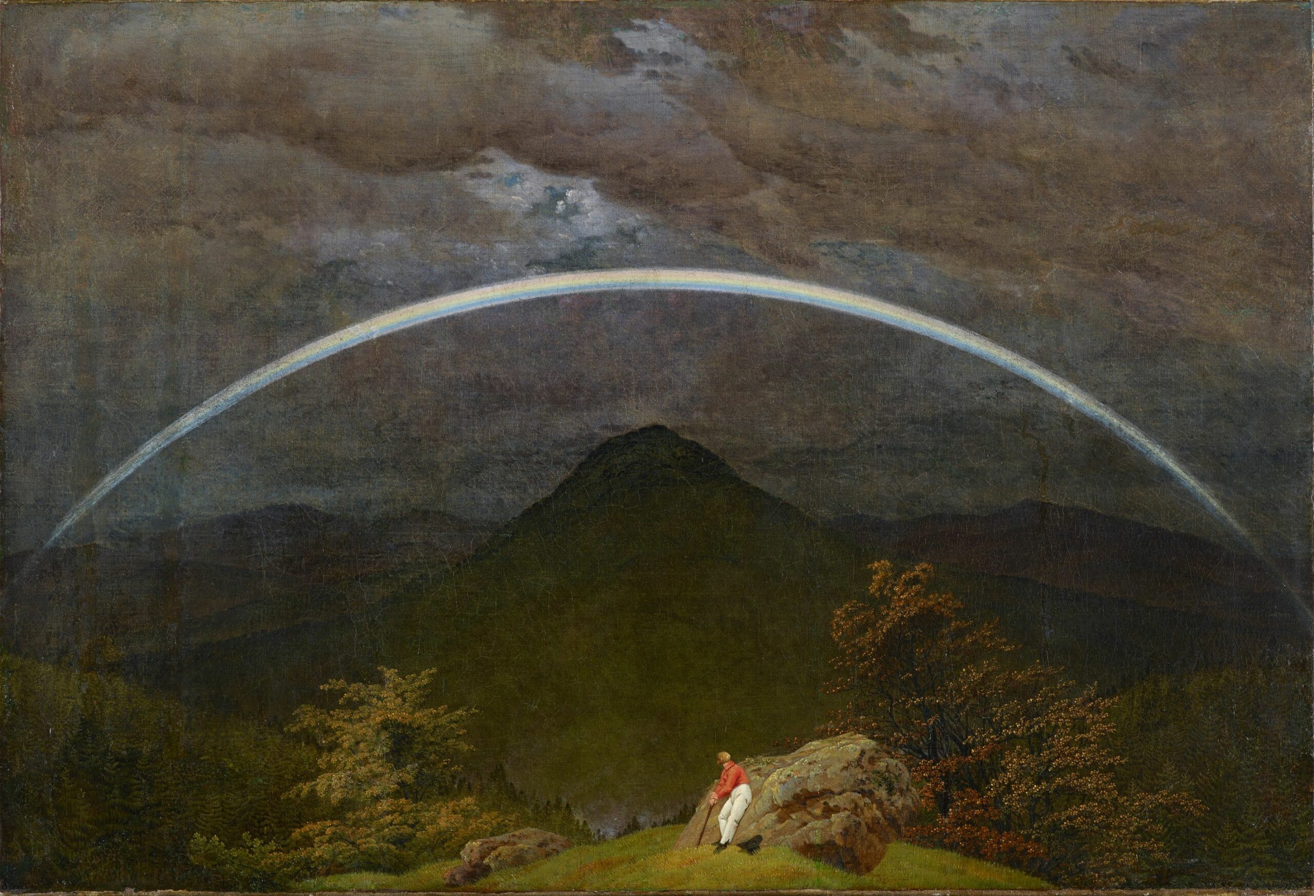 Paysage de montagne avec arc-en-ciel (1810) &mdash; Caspar David Friedrich